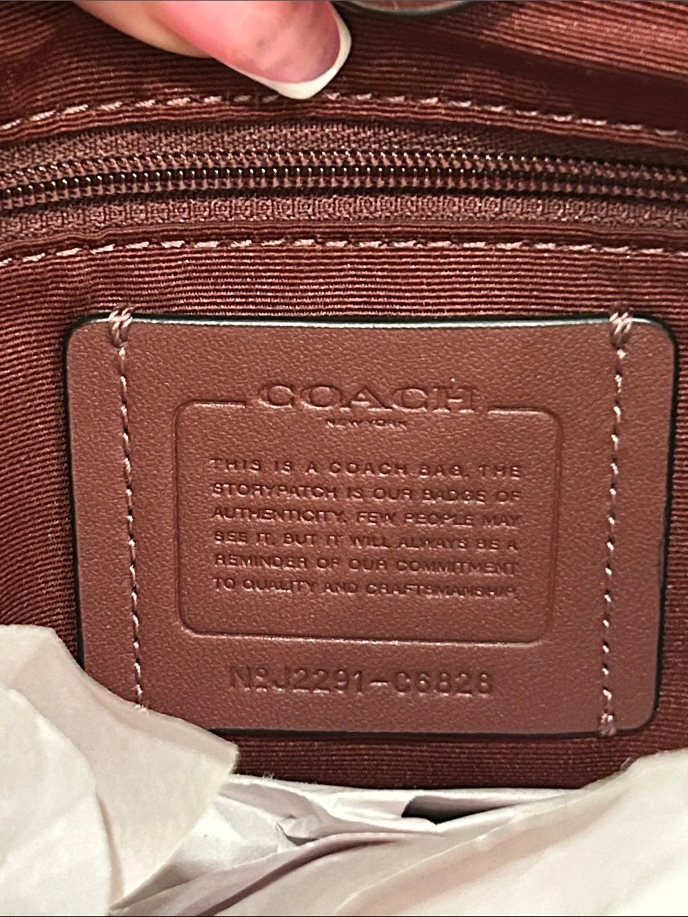 Coach (EUC) Kristy Shoulder Bag in Red Apple Colorblock